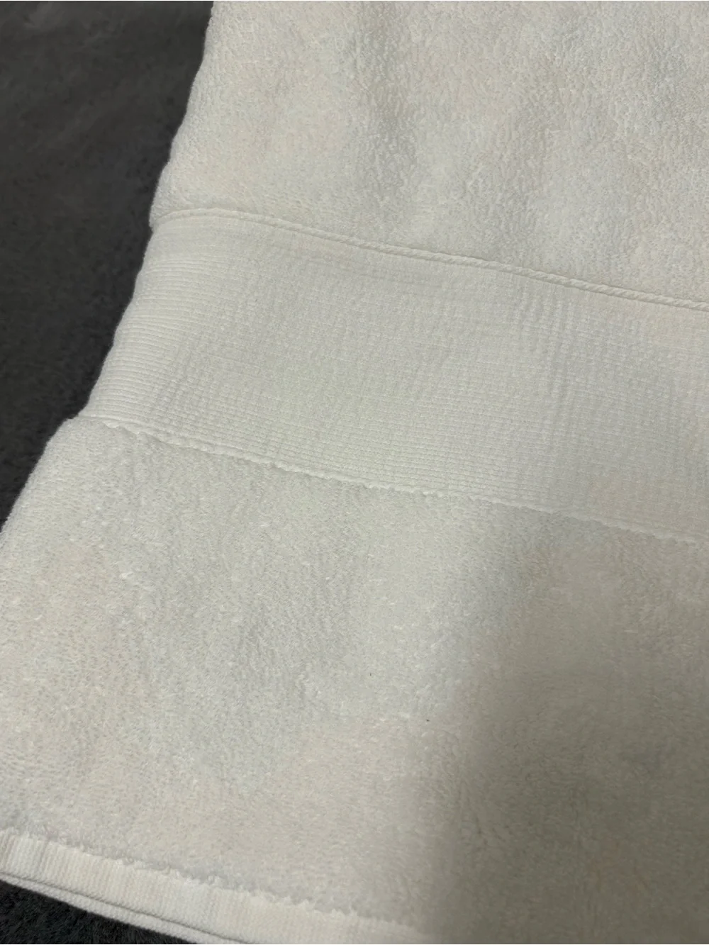 Pottery Barn classic organic bath sheet